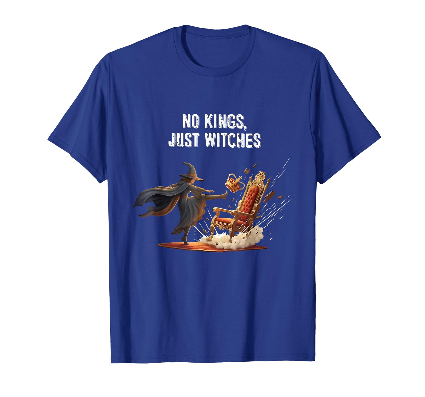 No Kings Just Witches Empowerment Art T-Shirt