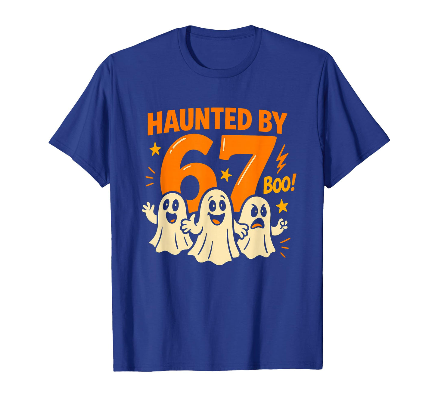 Haunted by 67 Six Seven 6 7 Meme Gen Alpha Halloween Shirt T-Shirt