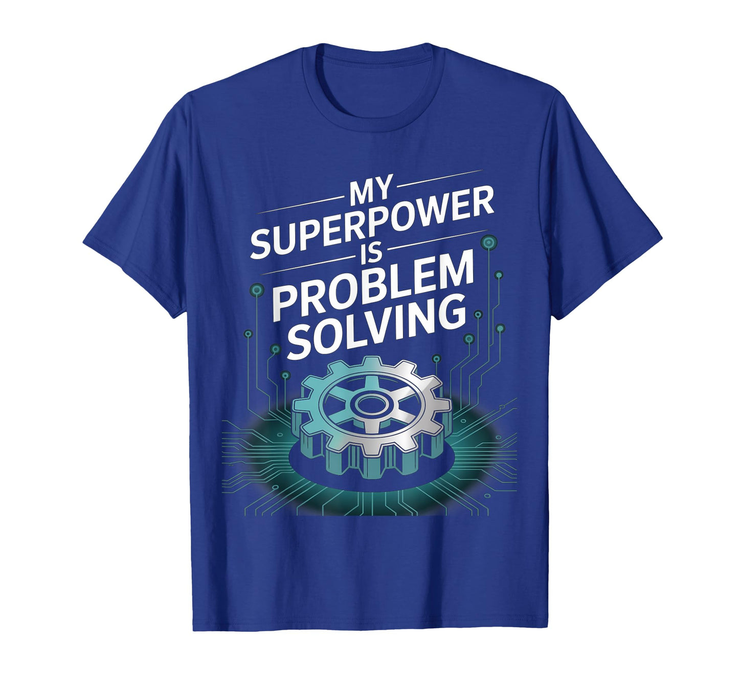 My Superpower is Problem Solving Tech Wizard Gift T-Shirt
