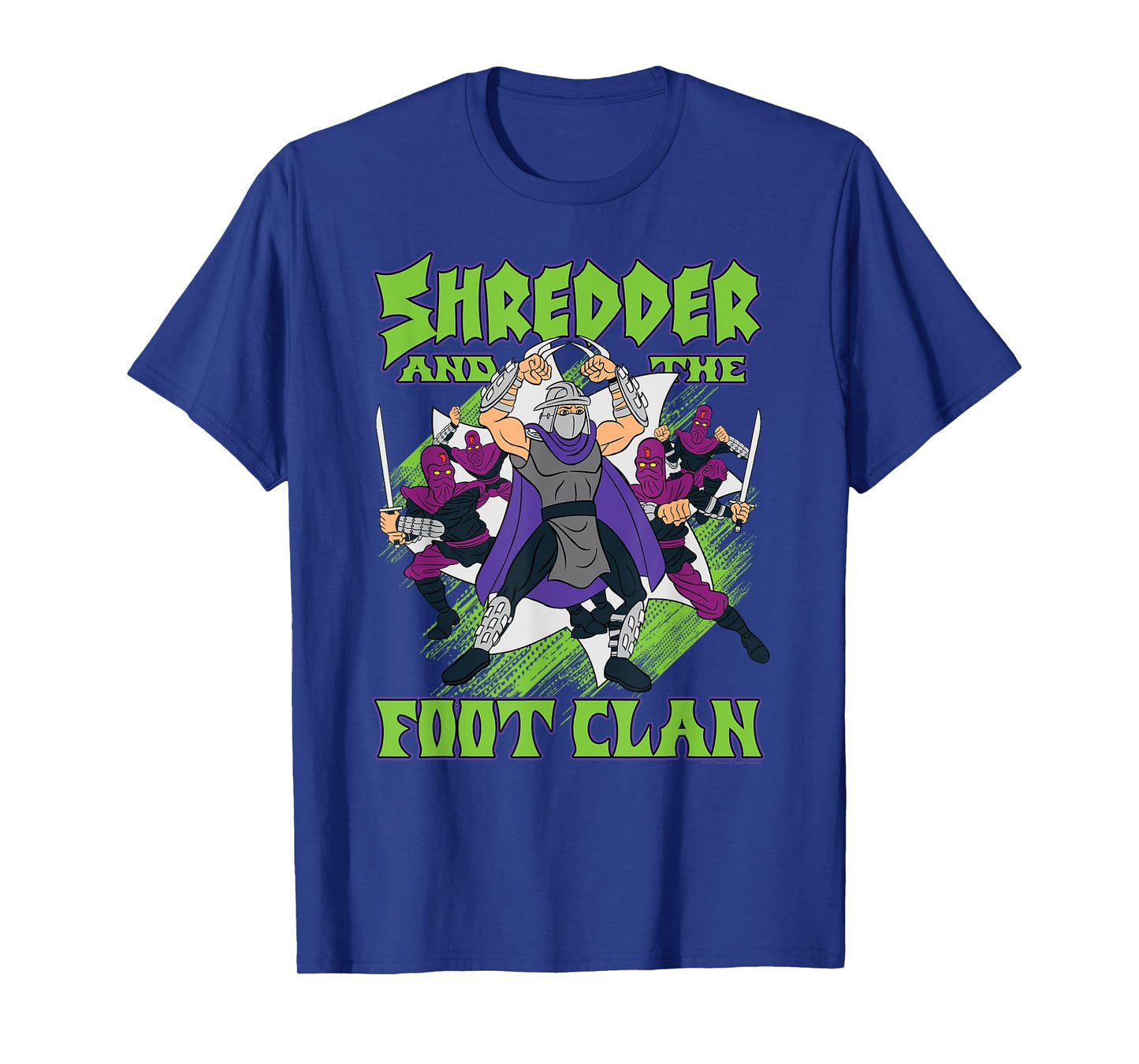 Teenage Mutant Ninja Turtles Shredder & the Foot Clan Retro T-Shirt