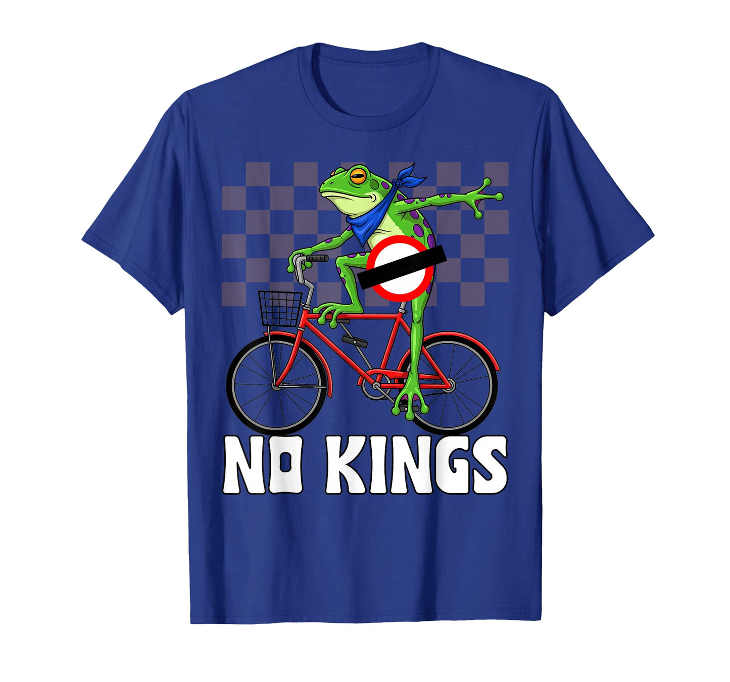 No Kings in Portland Frog Naked Bike Ride Activists Group T-Shirt