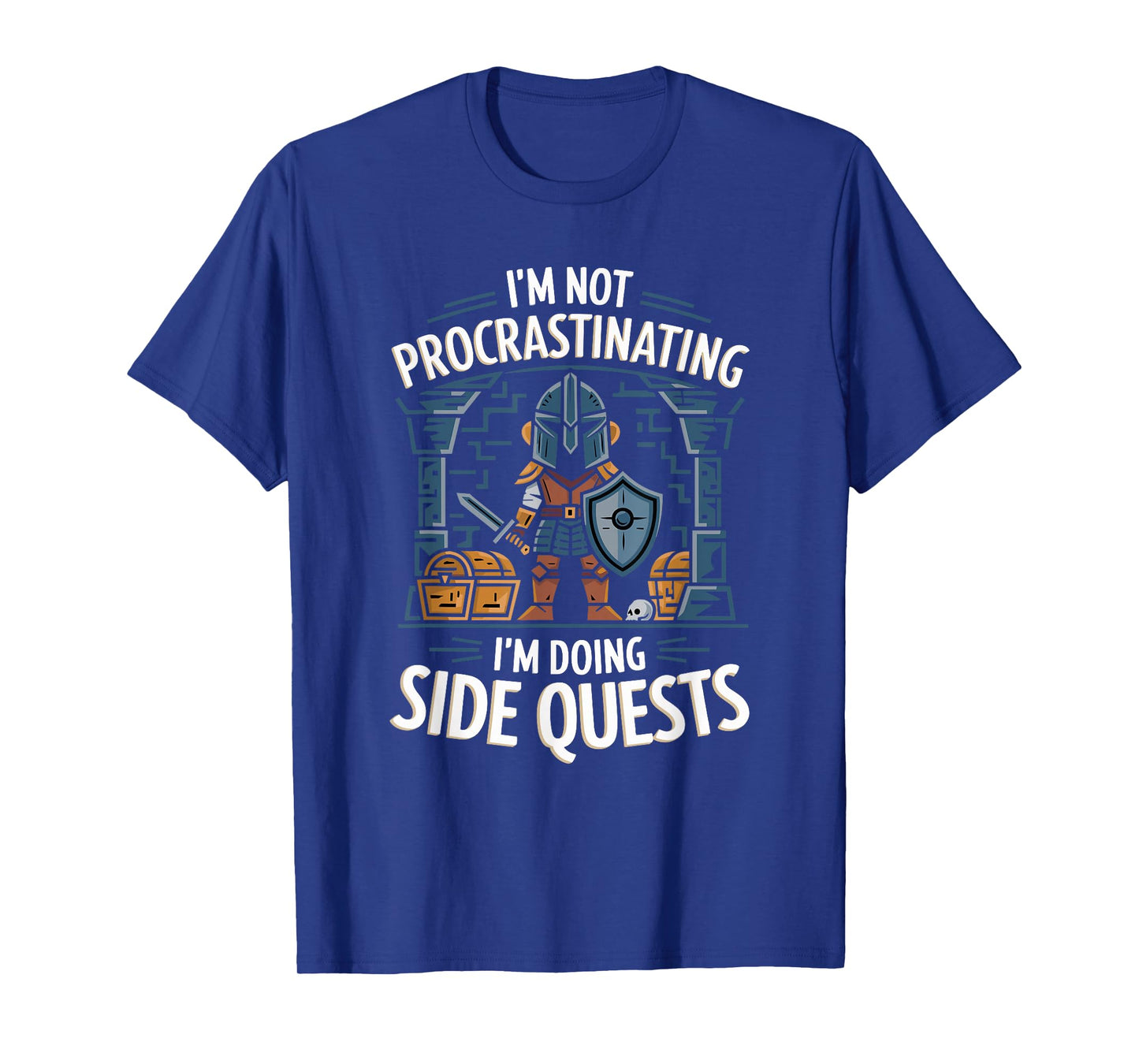 RPG Gamer Apparel for Quest Lovers Unisex-Adult Black Small Classic Modern T-Shirt