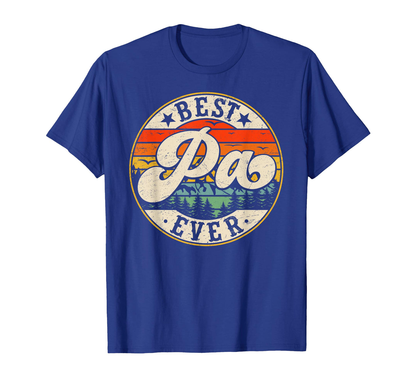 Vintage Best Pa Ever Father's Day Grandpa Men T-Shirt