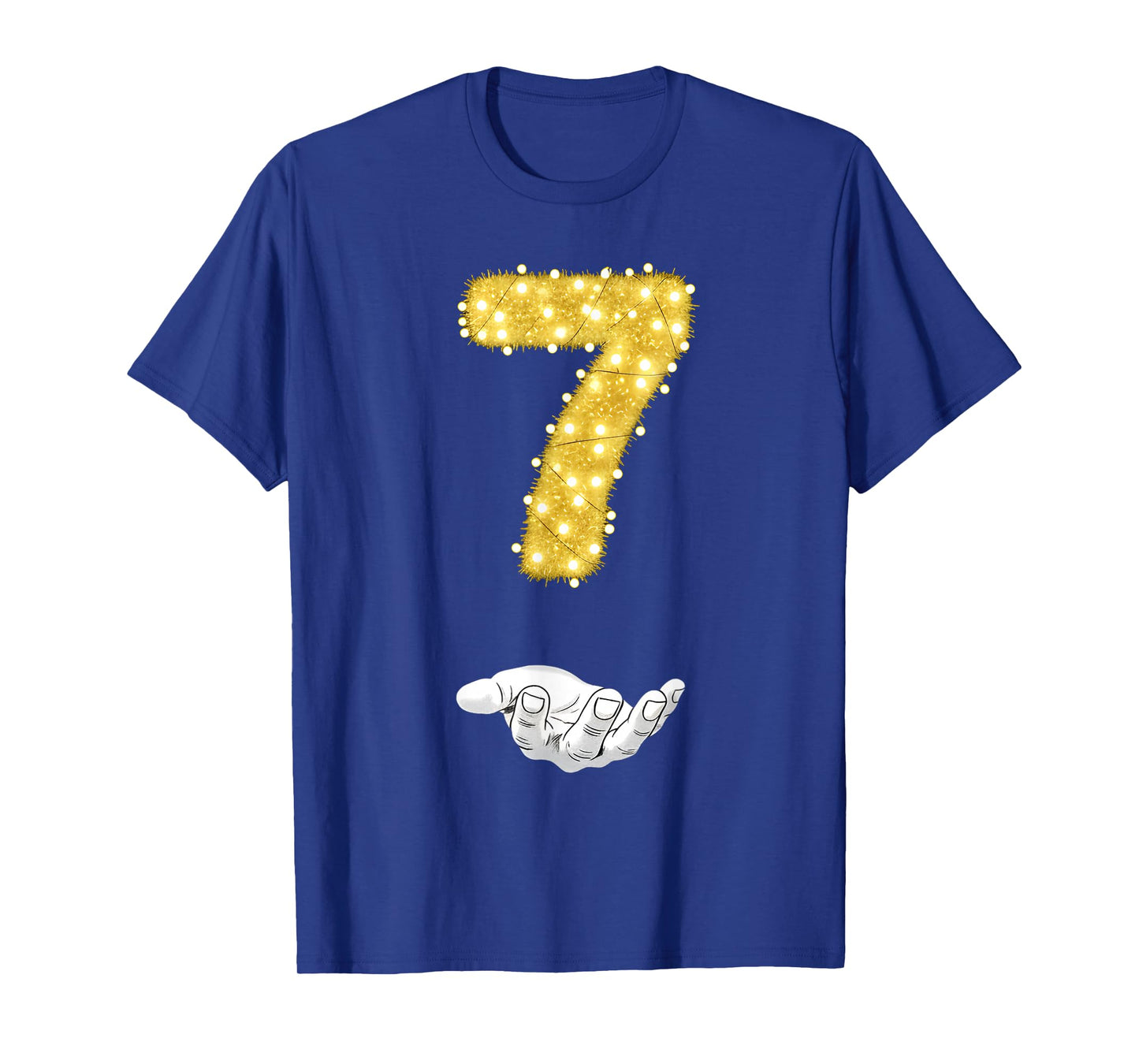 Funny Xmas 6-7 Funny 6 7 Christmas Matching 7 Boys Girls T-Shirt