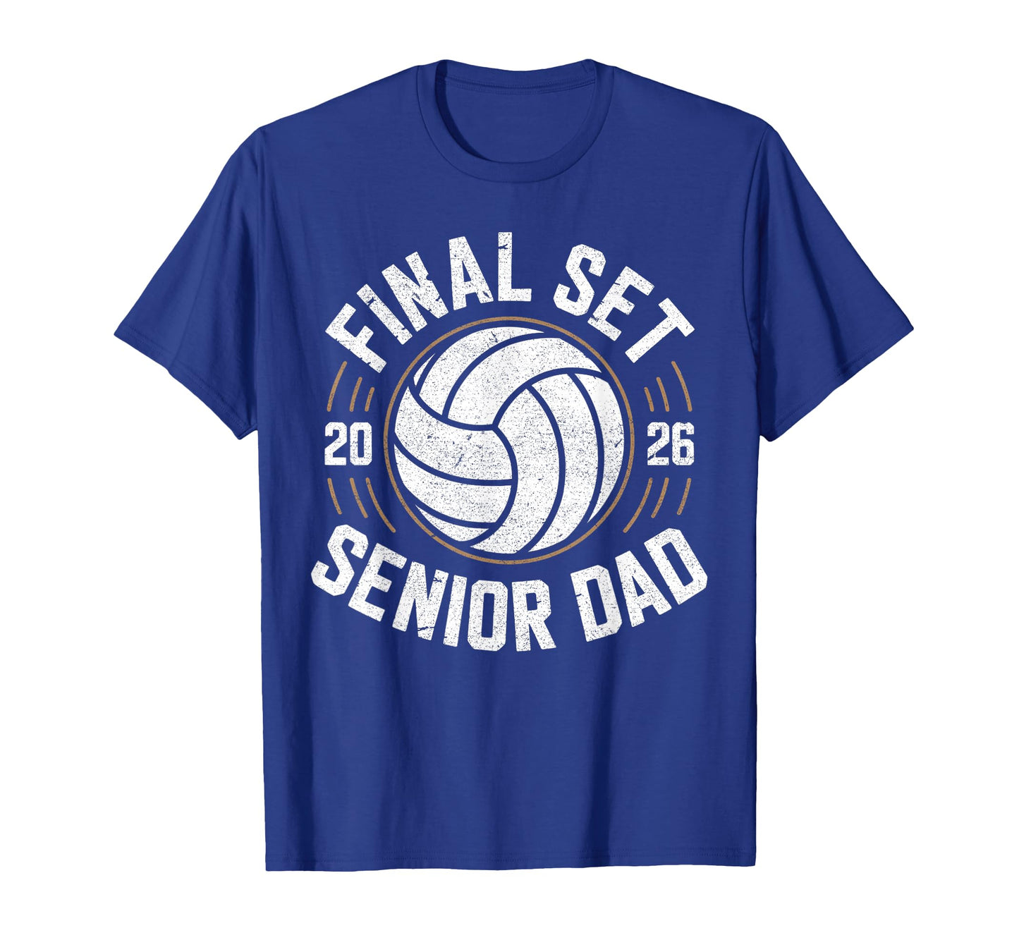 Volleyball Senior Dad 2026 Final Set Vintage T-Shirt