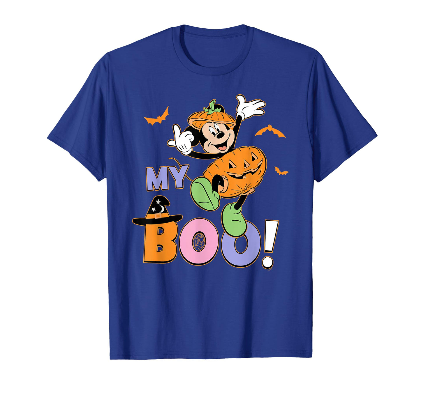 Disney Mickey Mouse My Boo! Cute Halloween Matching Couples T-Shirt