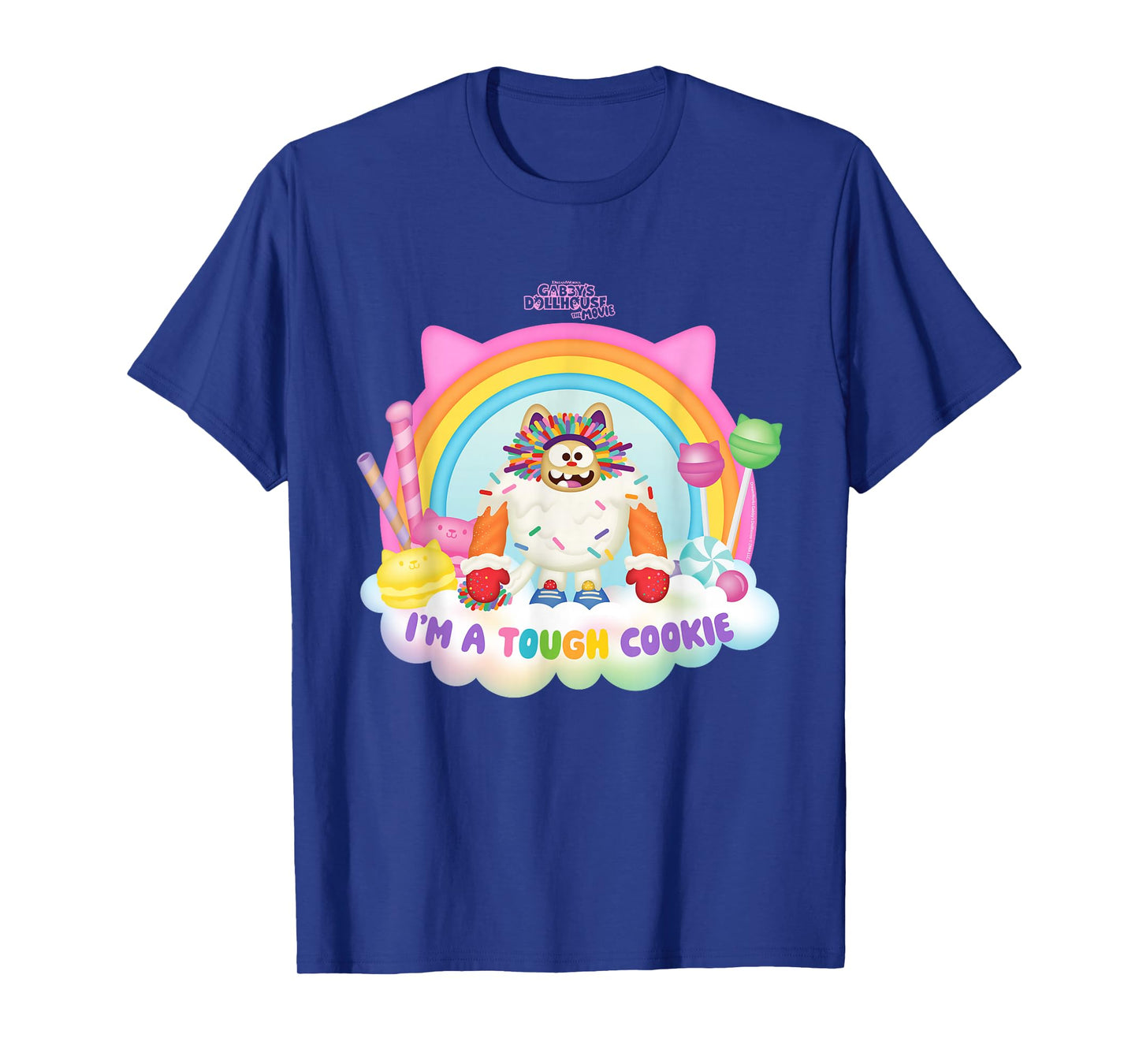 DreamWorks Gabbyβs Dollhouse The Movie Iβm A Tough Cookie T-Shirt