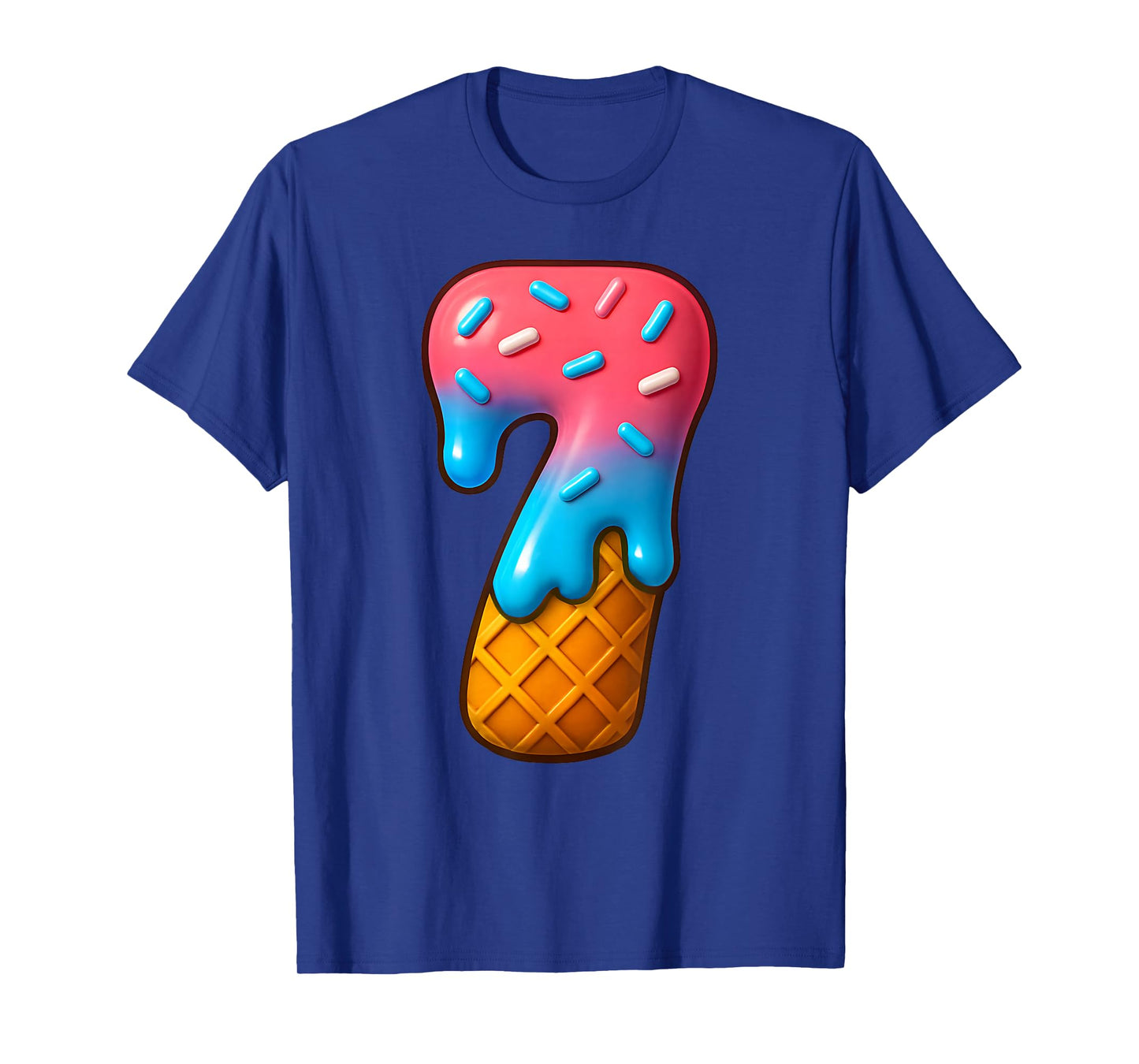 67 Meme Matching Couple Halloween Costume Ice Cream 7 Seven T-Shirt