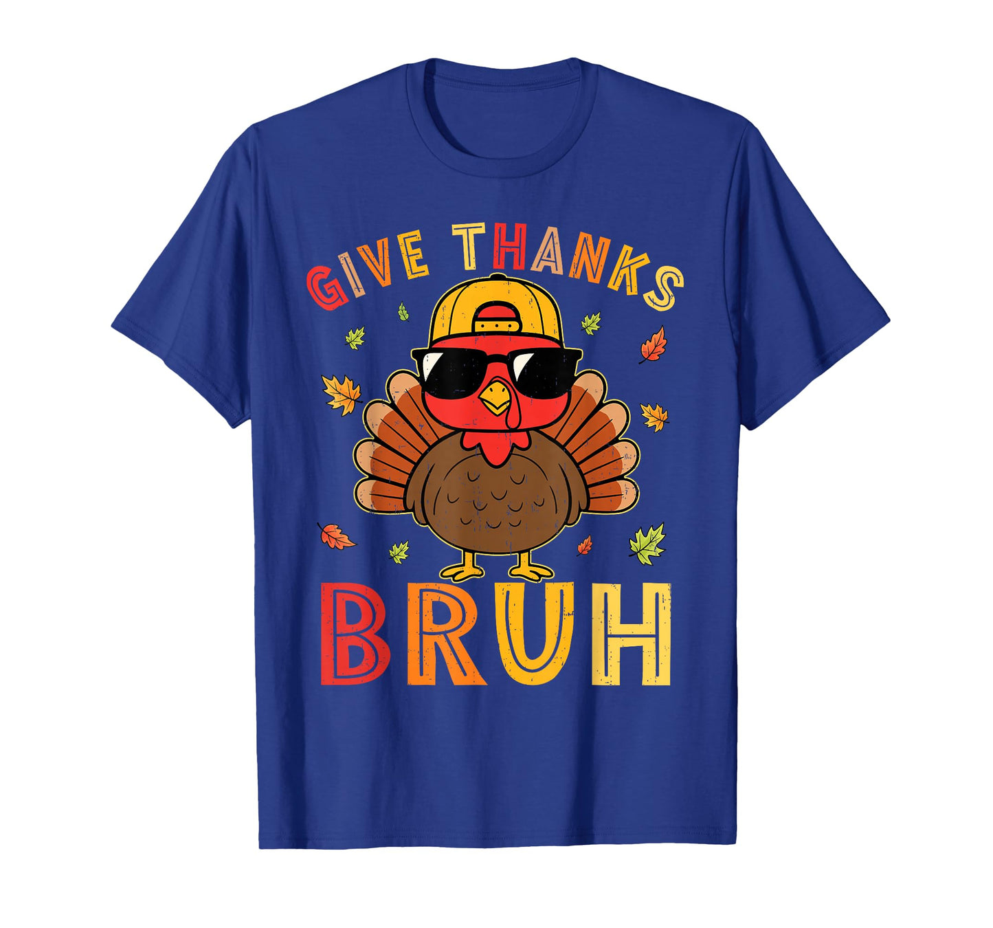 Thanksgiving Shirts for Kids Boys Funny Turkey with Sunglass T-Shirt