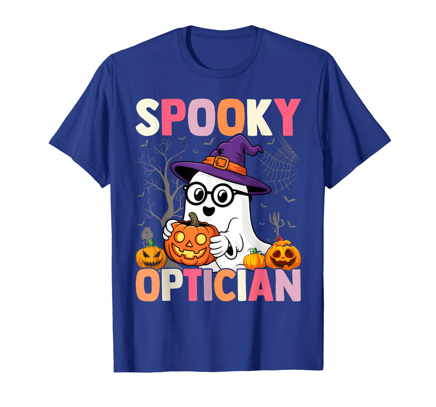 Spooky Optician Eye Doctor Halloween Optometry T-Shirt