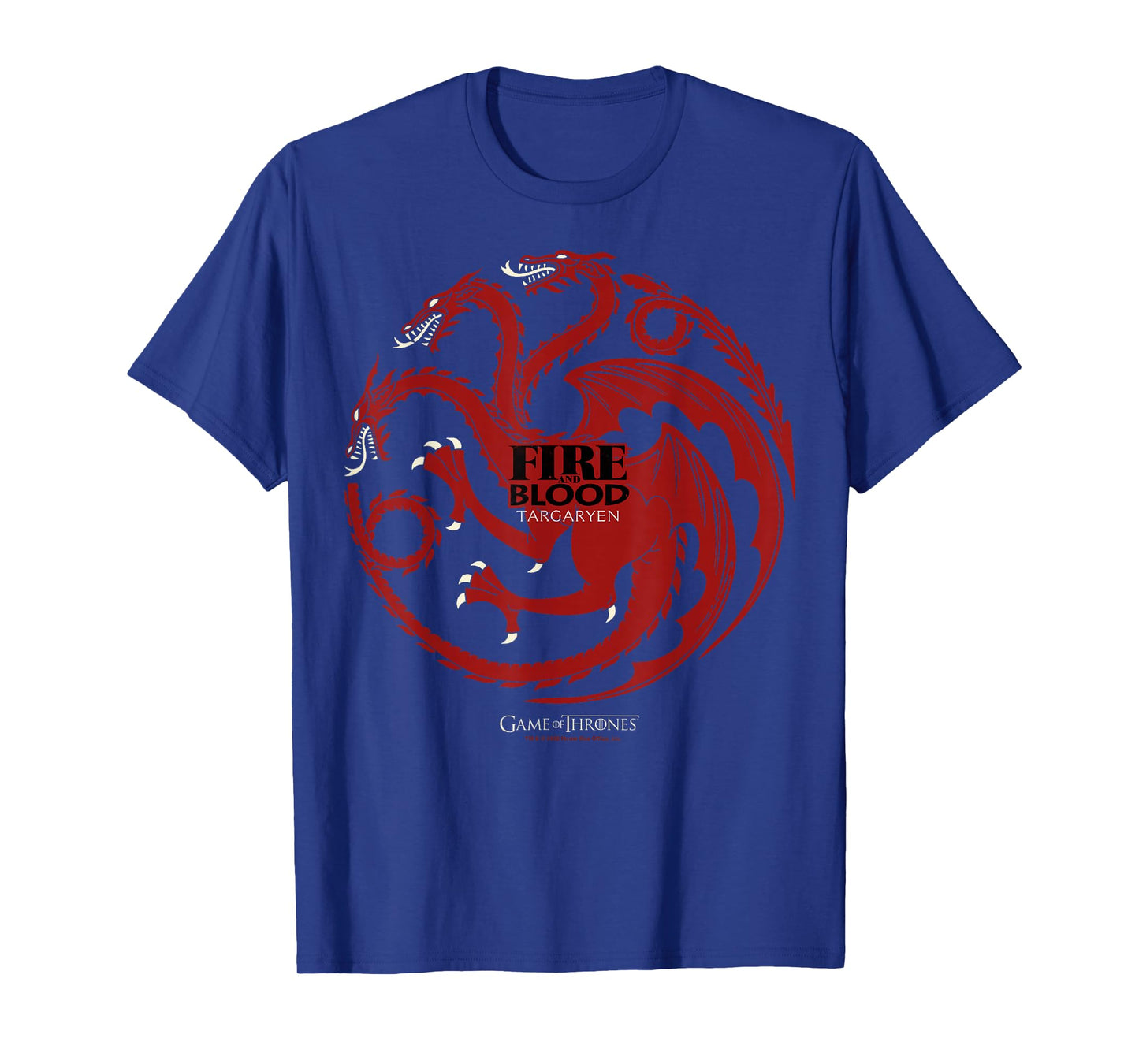 Game Of Thrones Fire And Blood Targaryen Sigil T-Shirt