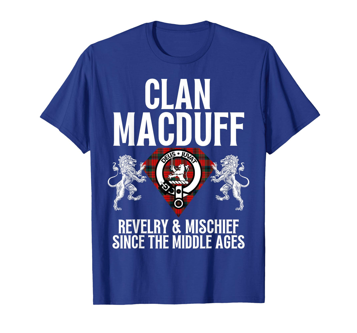 MacDuff Clan Scottish Name Coat Of Arms Tartan Family Party T-Shirt