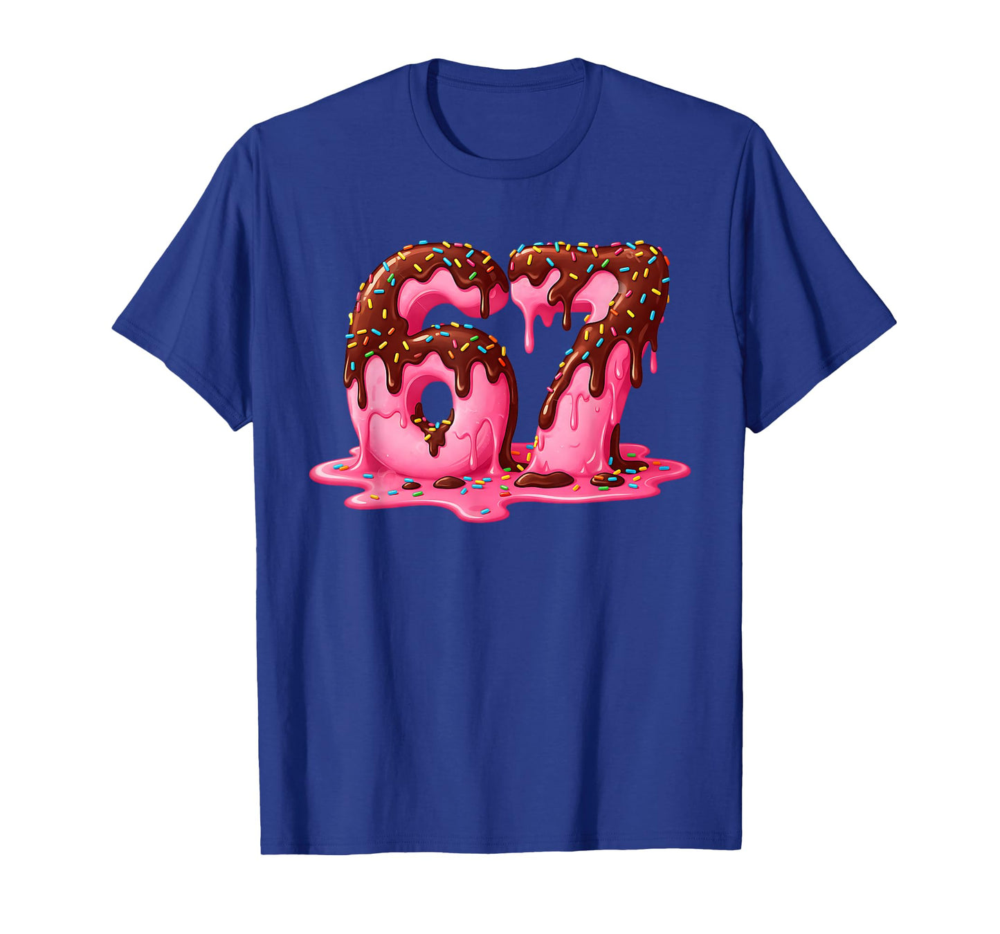 Gen Alpha Slang Kids 67 Ice Cream Drip Six Seven T-Shirt