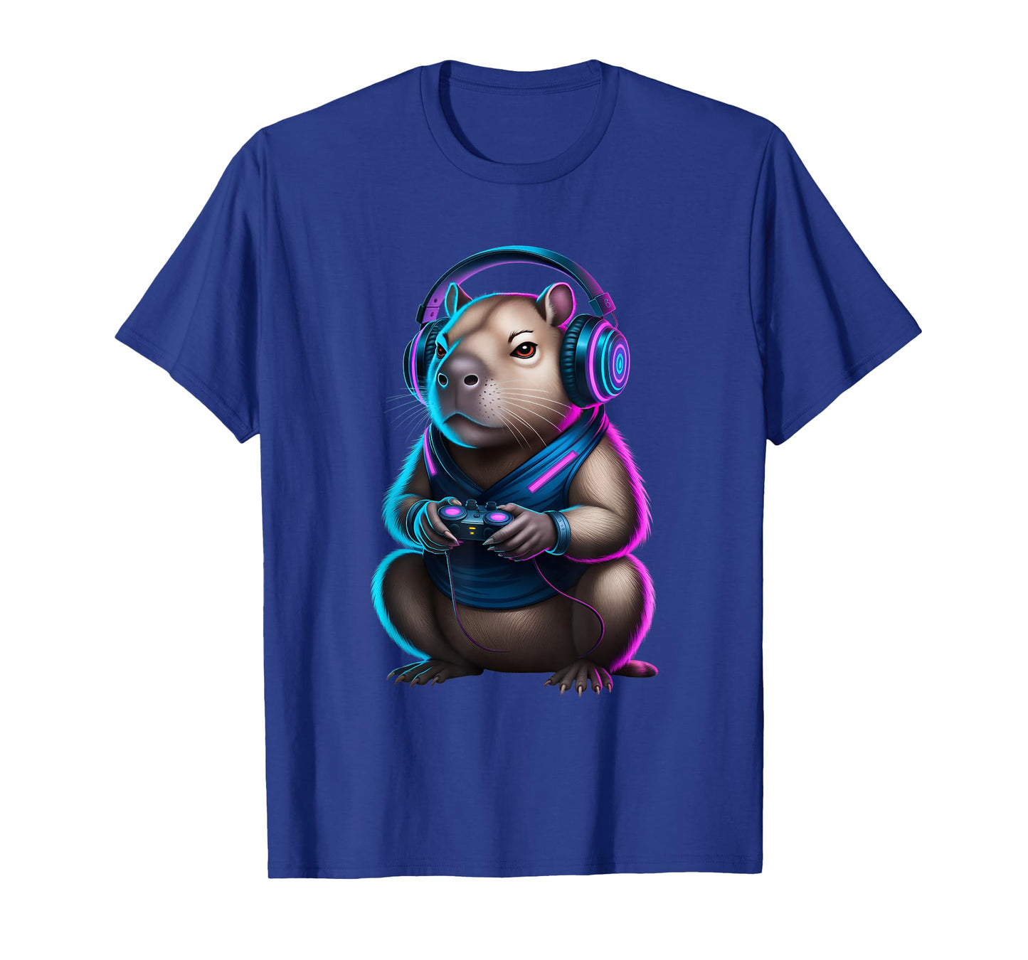 Funny Capybara Video Games Capybara Meme T-Shirt