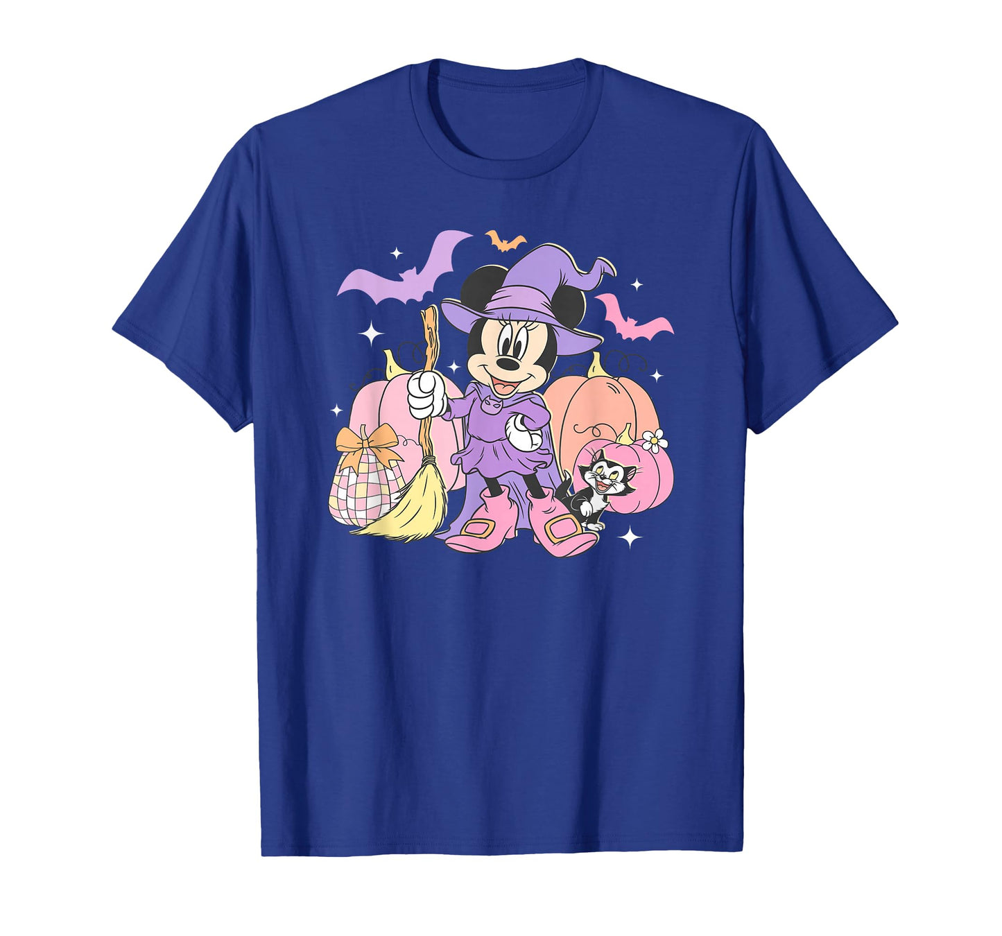 Disney Minnie Mouse Halloween Cute Purple Witch T-Shirt