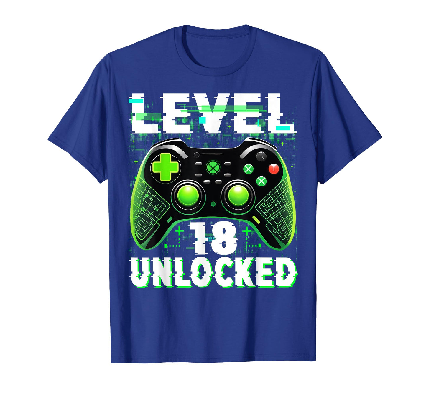 Level 18 Unlocked Shirt Funny Video Gamer Geek 18th Birthday T-Shirt