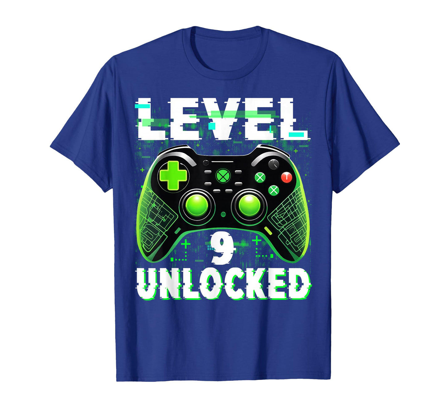 Level 9 Unlocked Shirt Funny Video Gamer Geek 9th Birthday T-Shirt