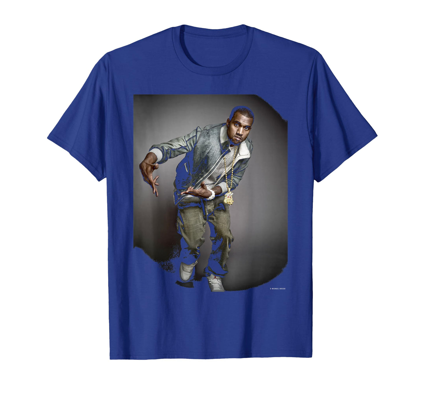 Artist Kanye West LA Photo by Michael Grecco T-Shirt