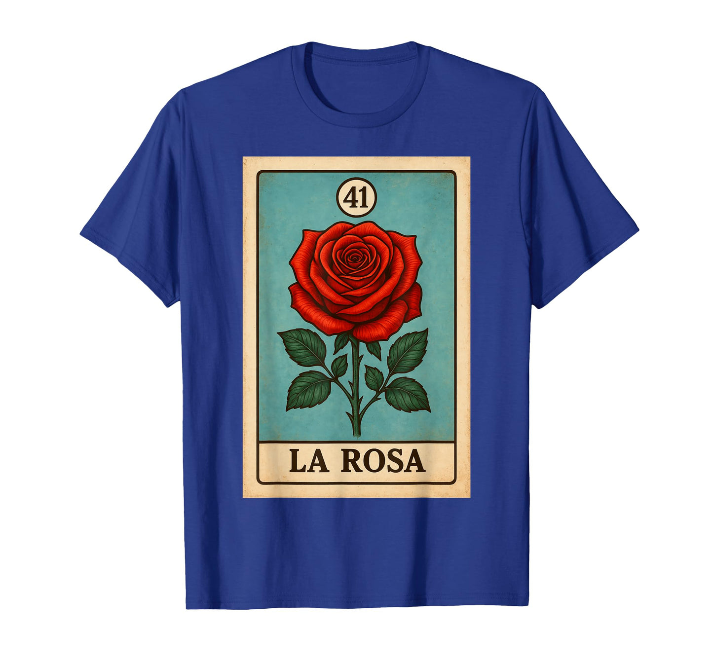 rosa Mexican Lottery Bingo Game, Roses T-Shirt