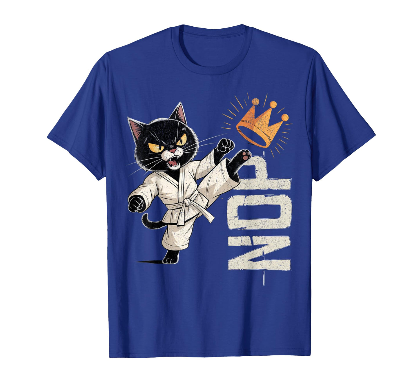 No Kings In America Funny Cat USA Protest Save Democracy T-Shirt