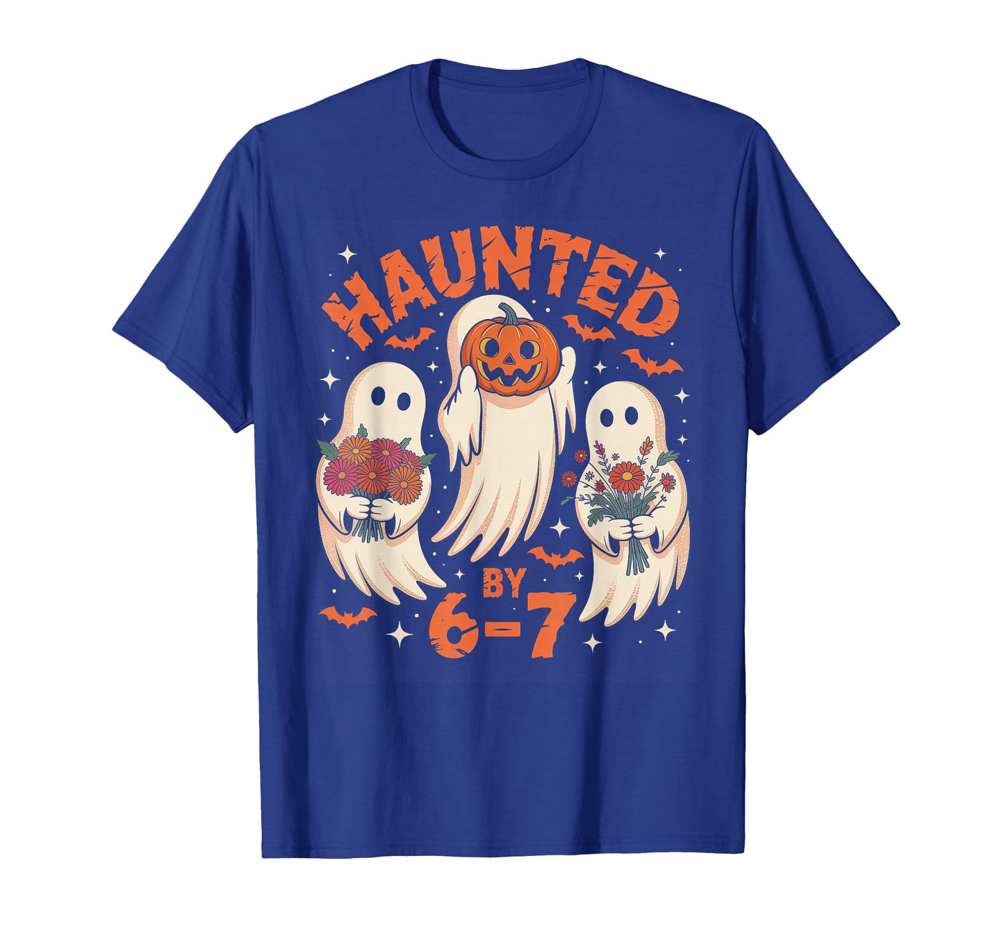 67 Meme Halloween Haunted by 6 7 Six Seven T-Shirt