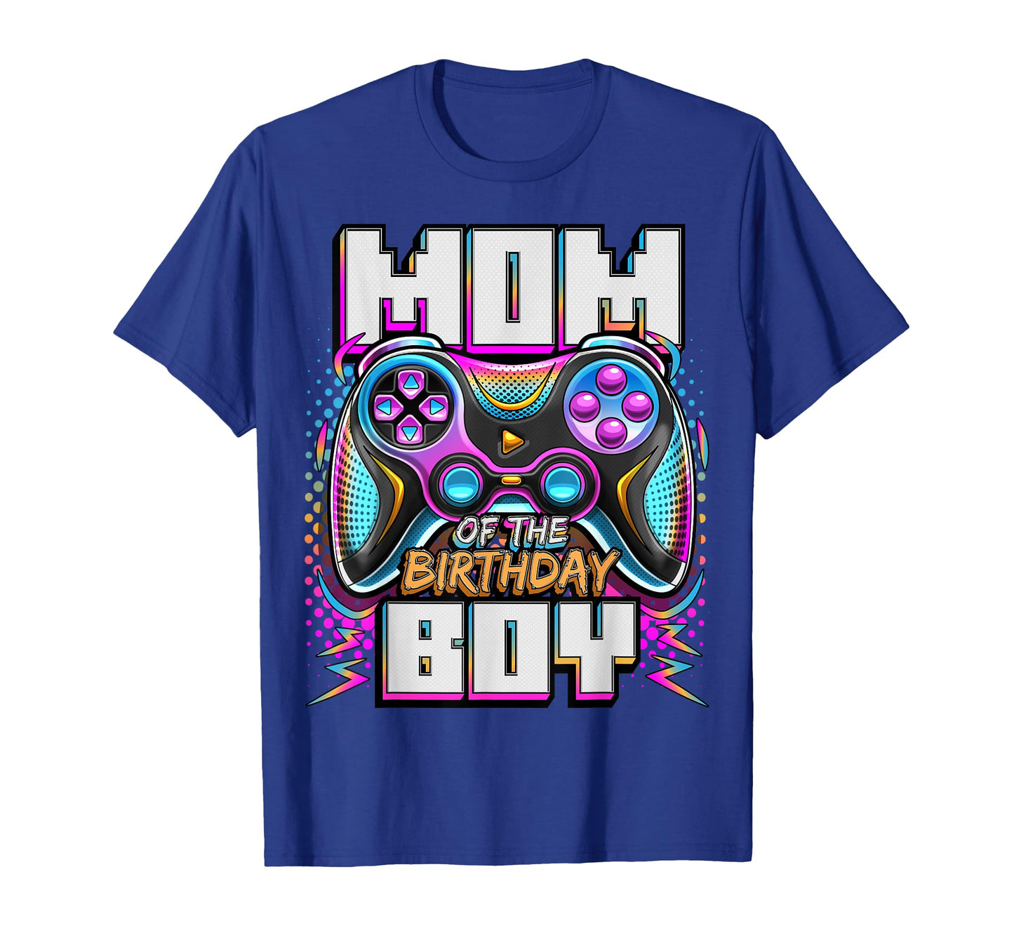 Mom of the Birthday Boy Matching Video Game Birthday Party T-Shirt