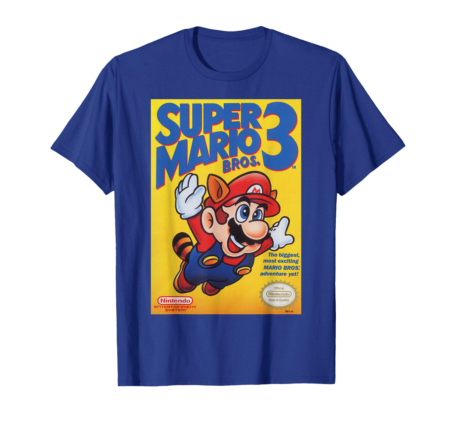 Super Mario Bros 3 Flying Raccoon Mario Poster T-Shirt