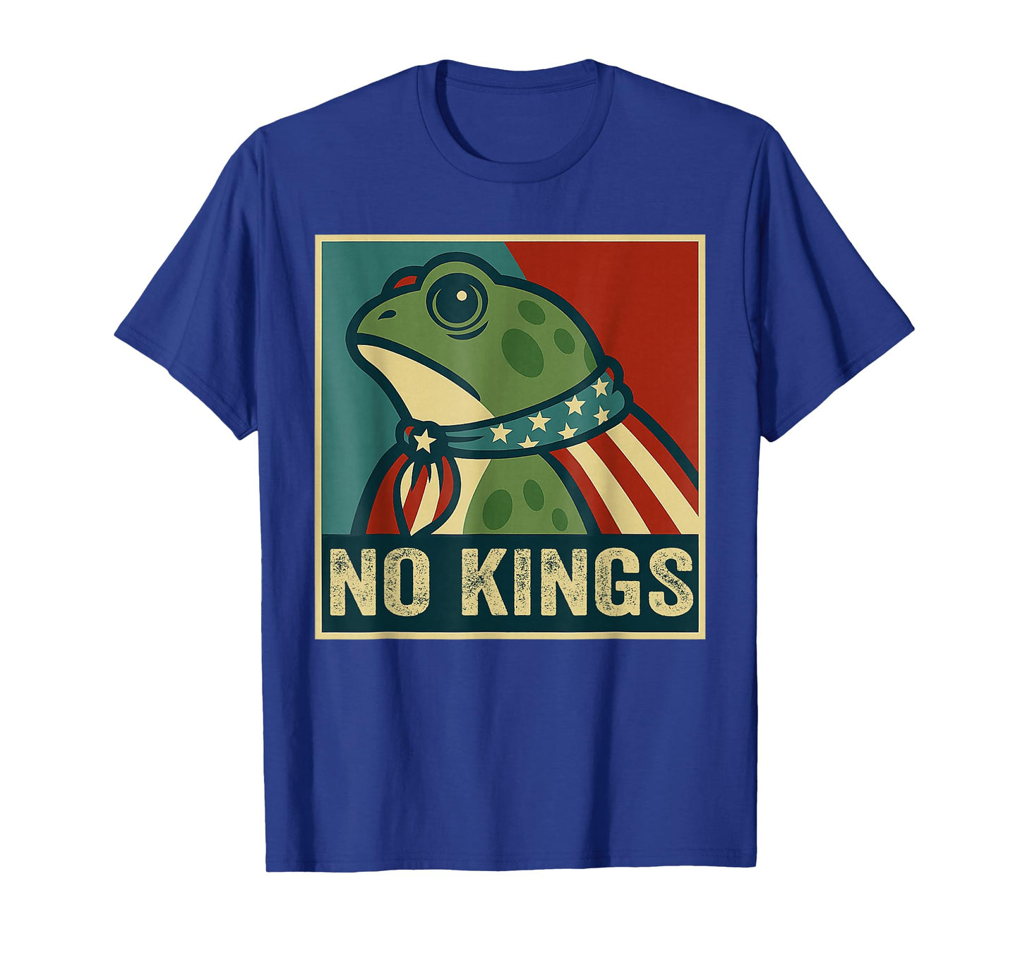 No Kings Shirt Men Women Portland Frog Protest Tees T-Shirt