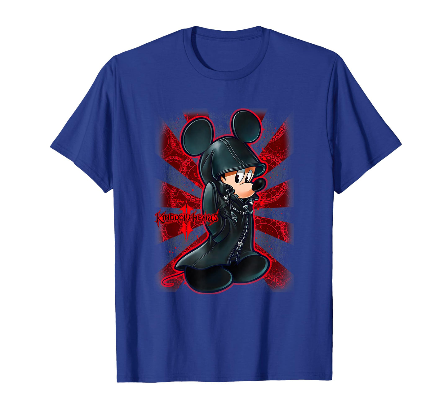 Disney Kingdom Hearts II Mysterious King Mickey Big Portrait T-Shirt
