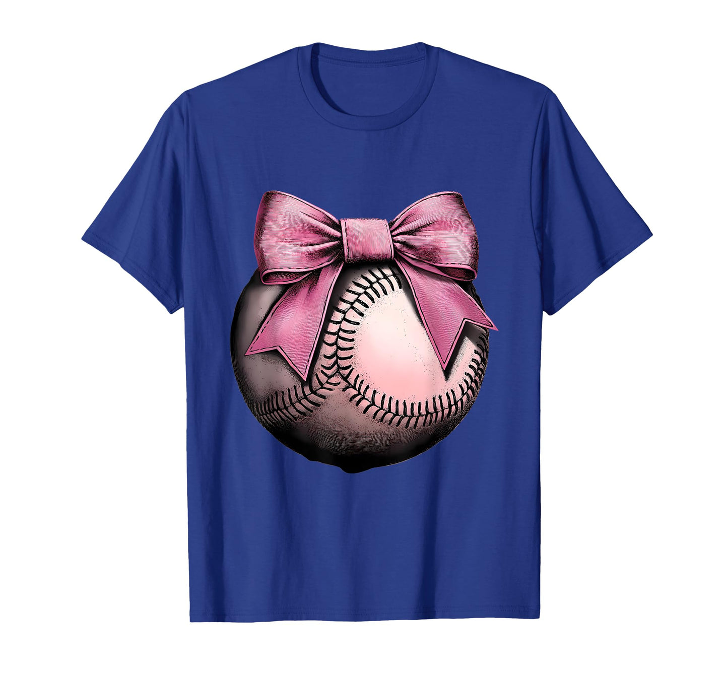 Baseball Coquette Bow Cute Baseball Game T-Shirt