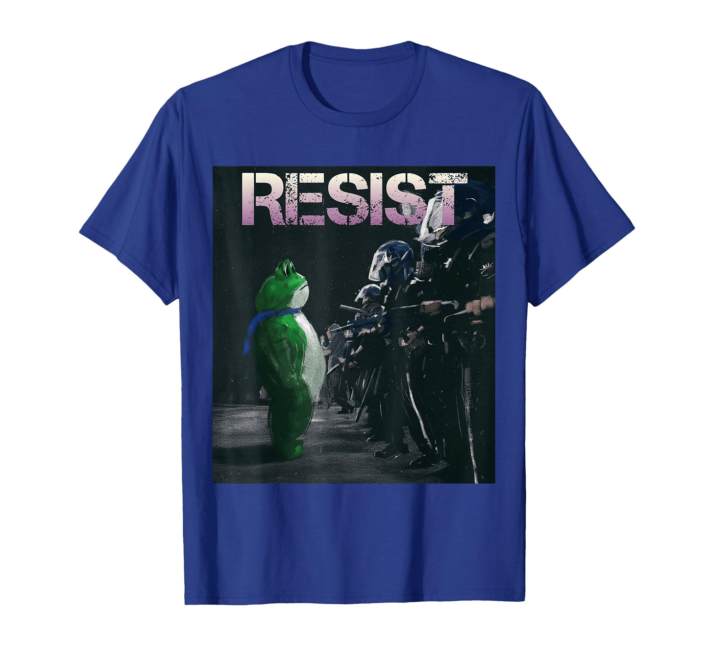 Portland Frog Protest Resist for Men Women T-Shirt