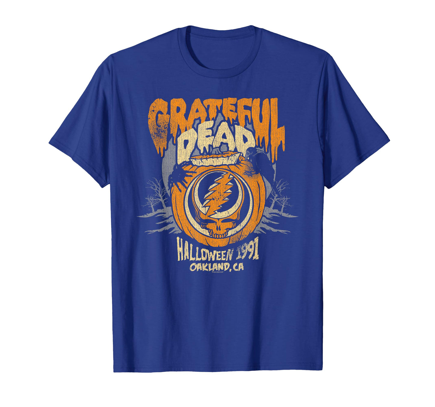 Grateful Dead Halloween Jack-o-Lantern Vintage Band T-Shirt