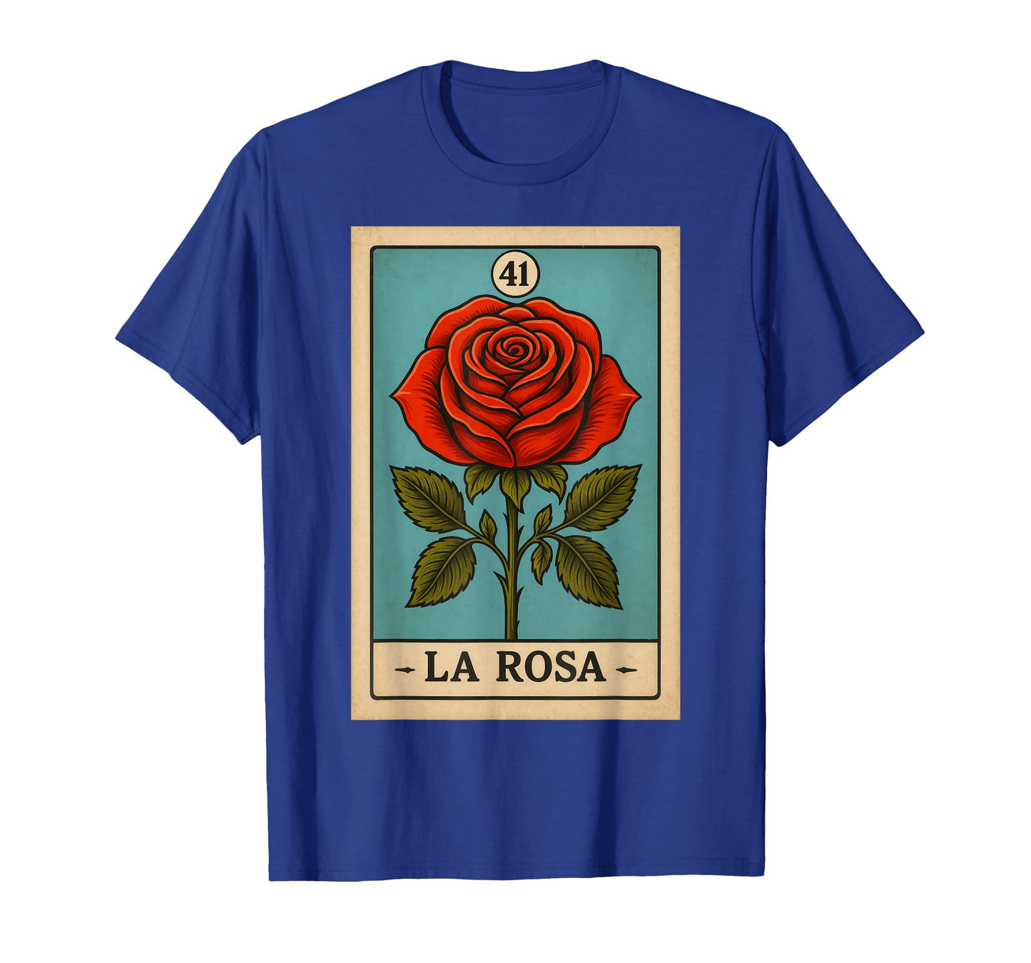 rosa Mexican Lottery Bingo Game, Roses T-Shirt