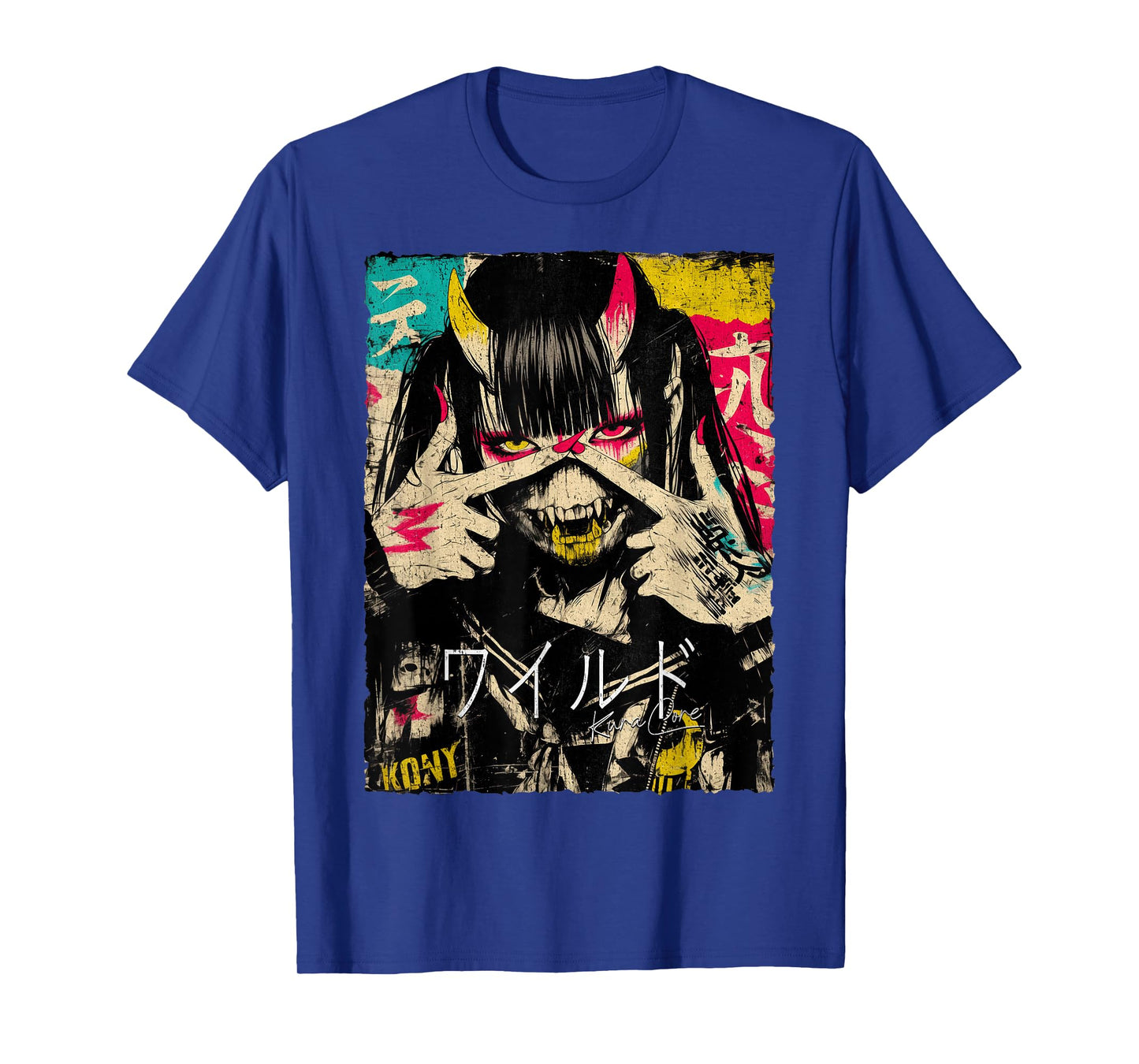 Japanese Streetwear Cyberpunk Y2K Retro Techwear Manga Anime T-Shirt