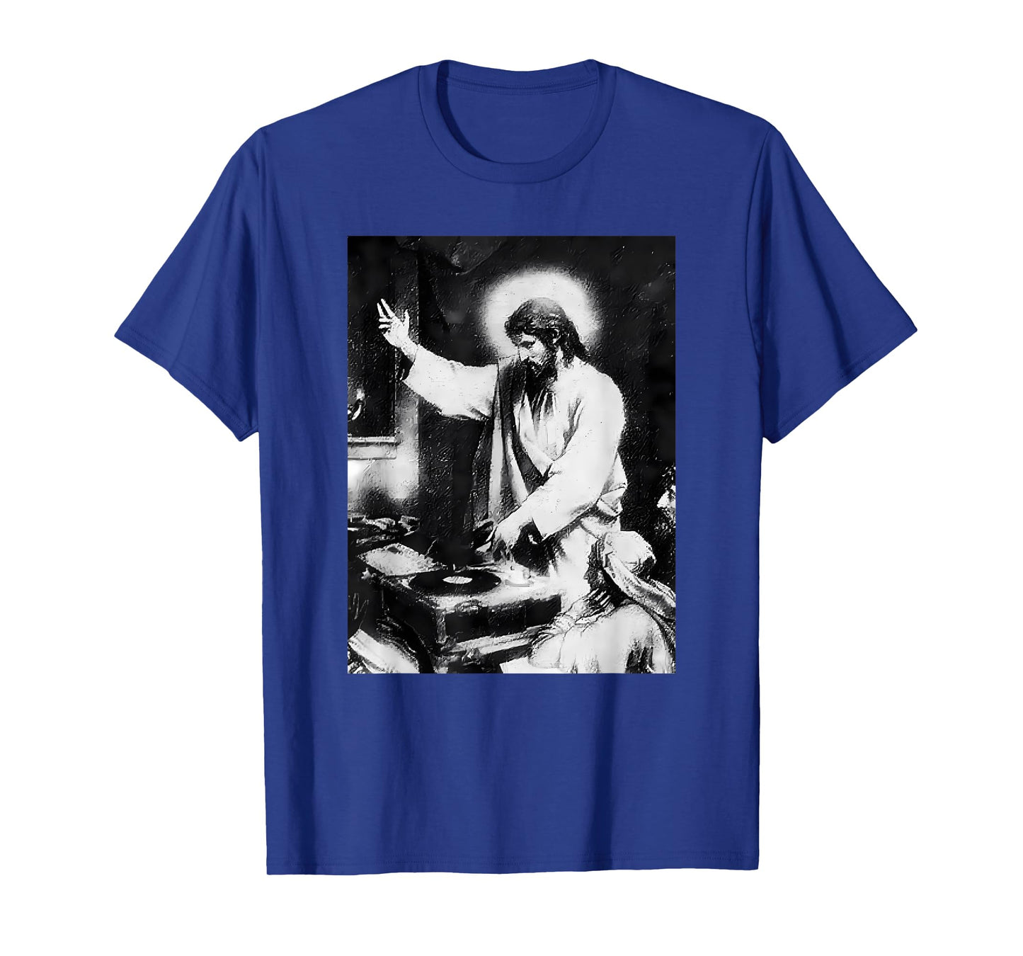 Vintage DJ Jesus Christ Lord - Salvation Sound Music Graphic T-Shirt