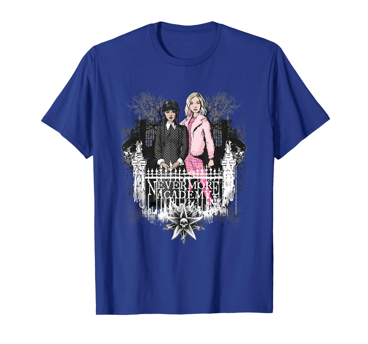 Wednesday Nevermore Academy Wednesday & Enid T-Shirt