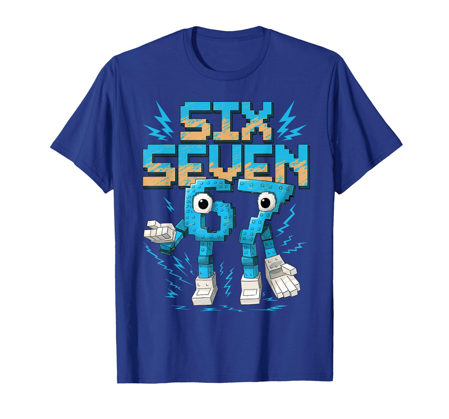 Meme 67 Six Seven 6 7 Italian Brainrot for Men Women Kids T-Shirt
