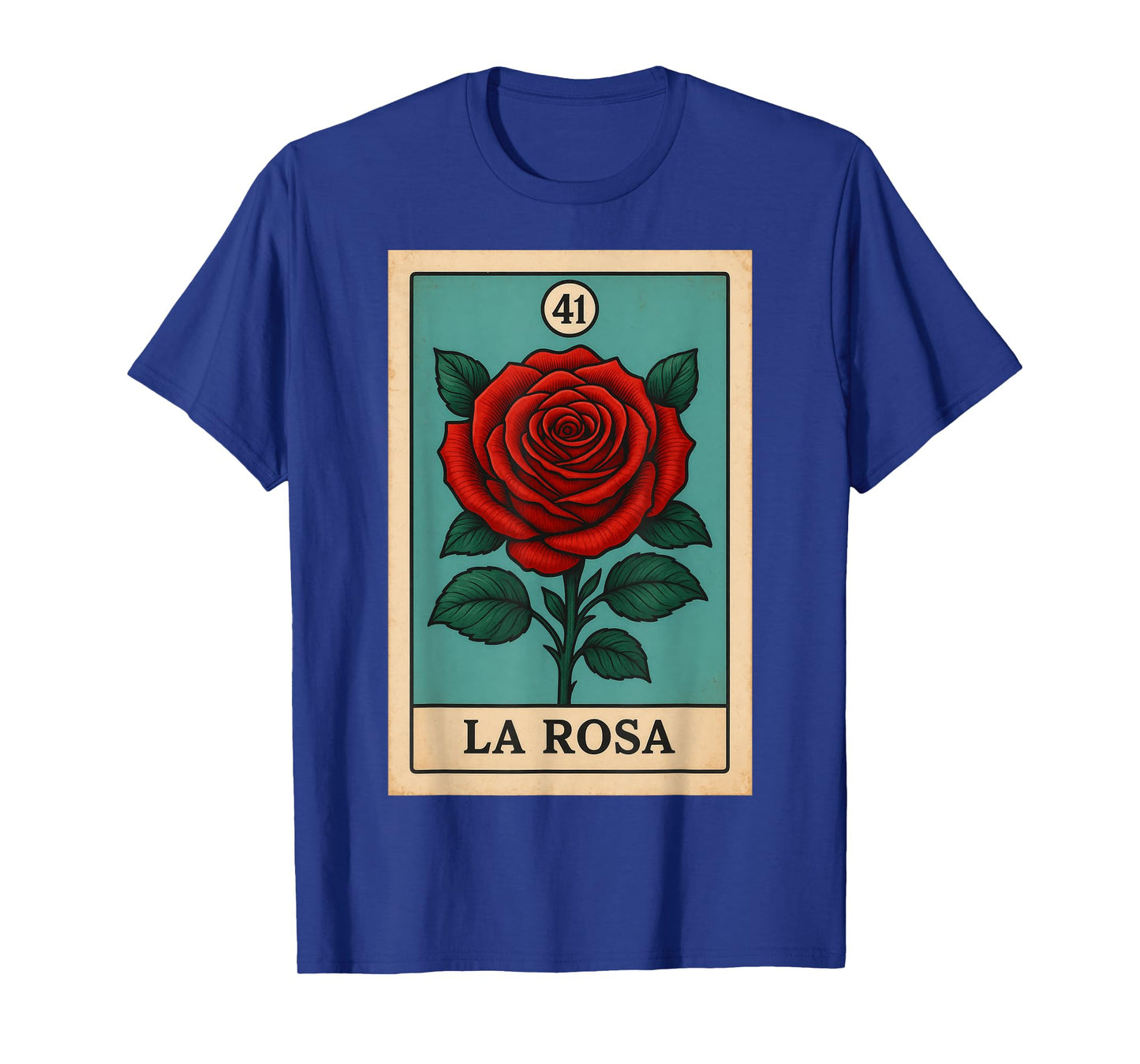 rosa Mexican Lottery Bingo Game, Roses T-Shirt