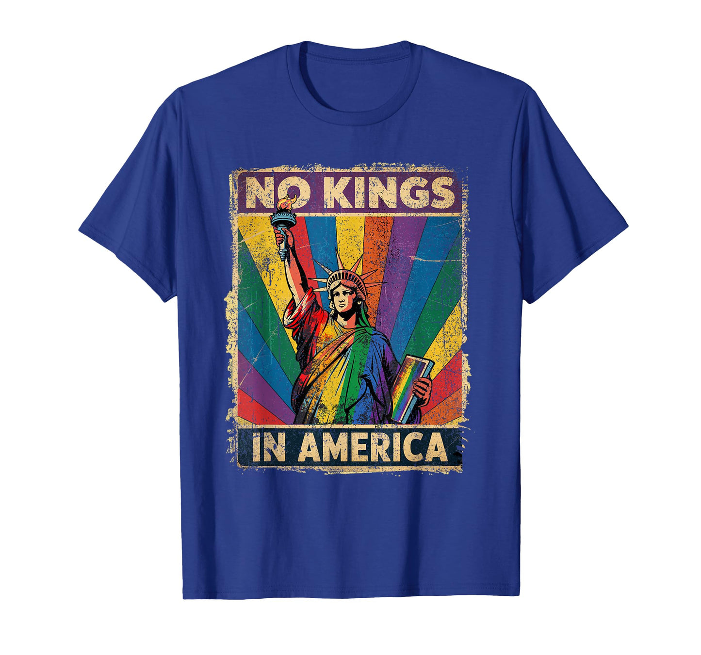 No Kings in America Funny LGBTQ T-Shirt
