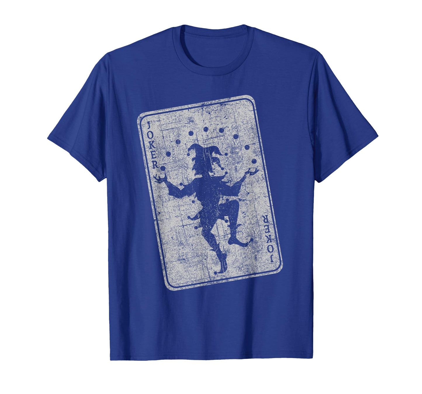 Joker playing card jester poker player halloween costume T-Shirt