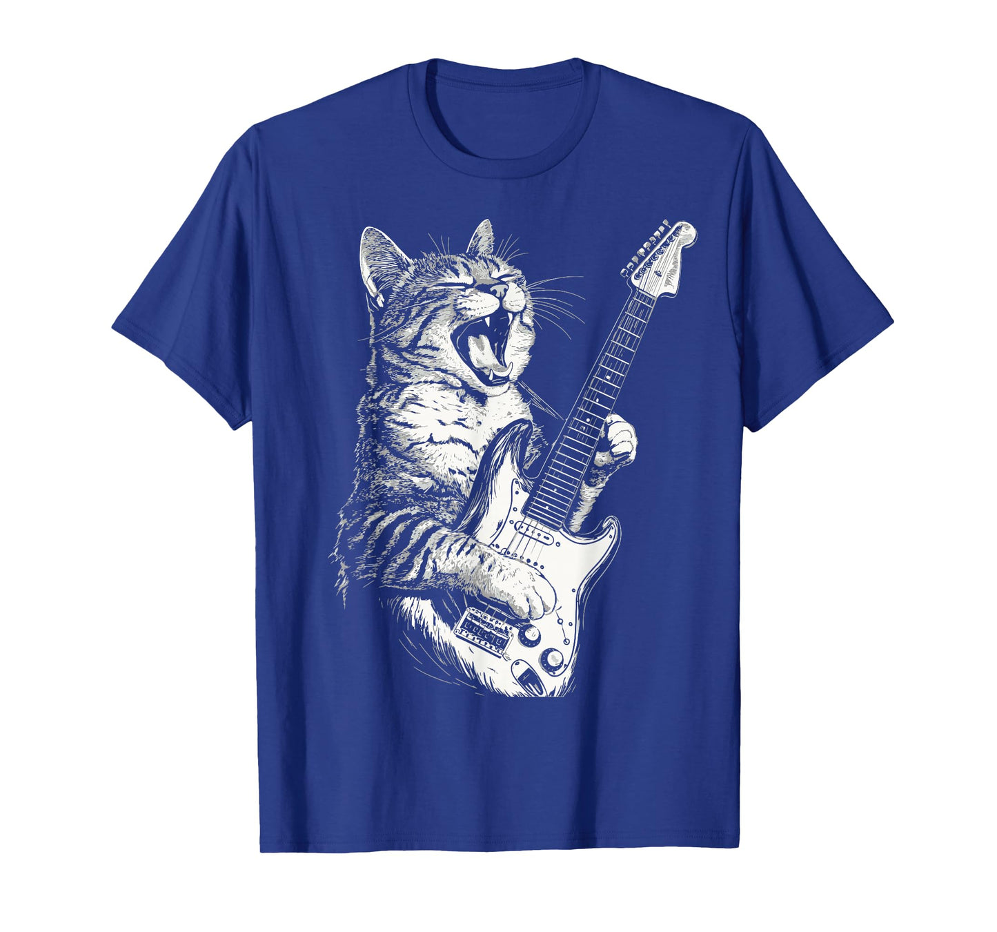 Cat Playing Guitar T-Shirt