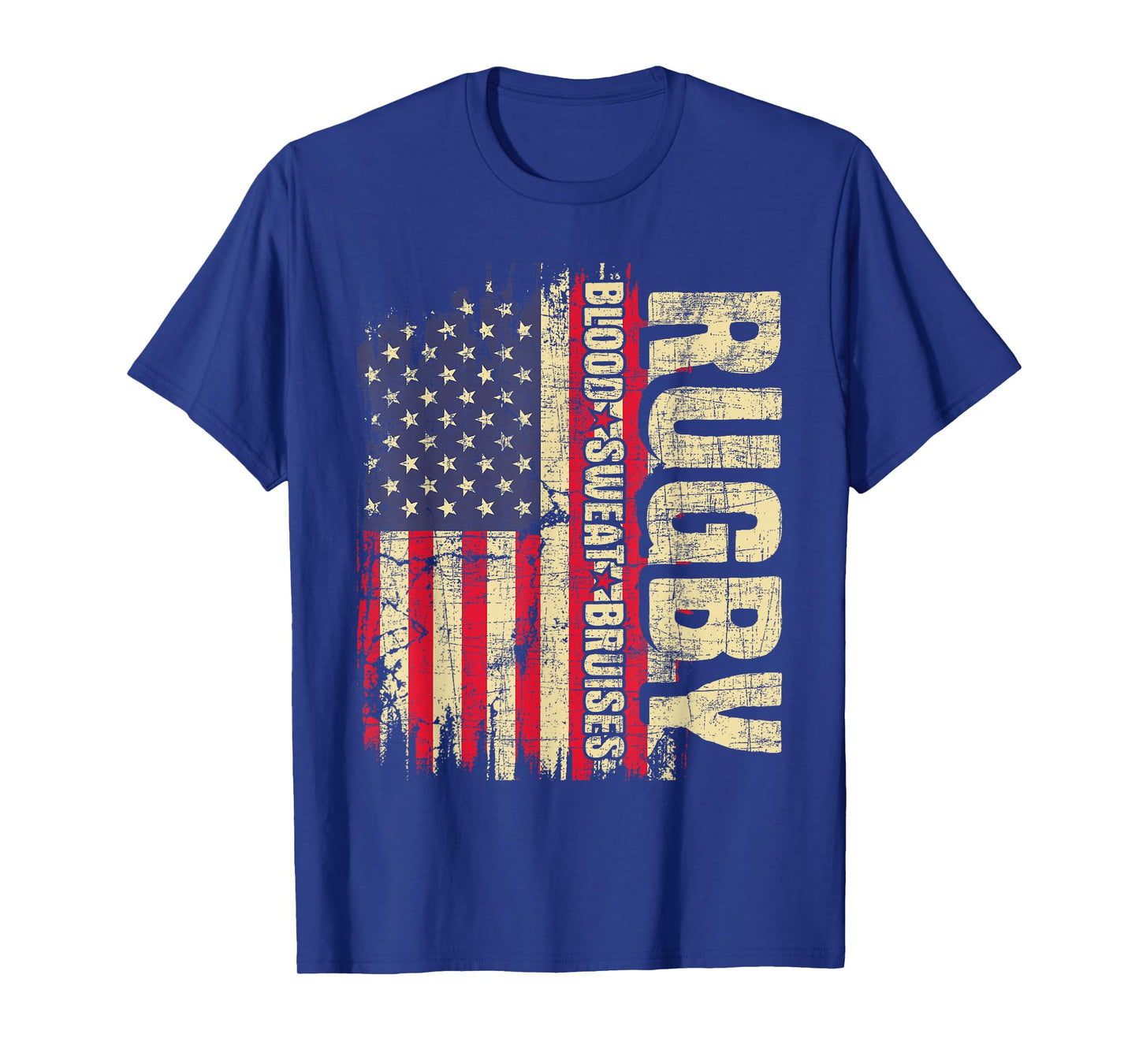 Rugby Blood Sweat Bruises - Rugby Player Coach Dad Mom T-Shirt