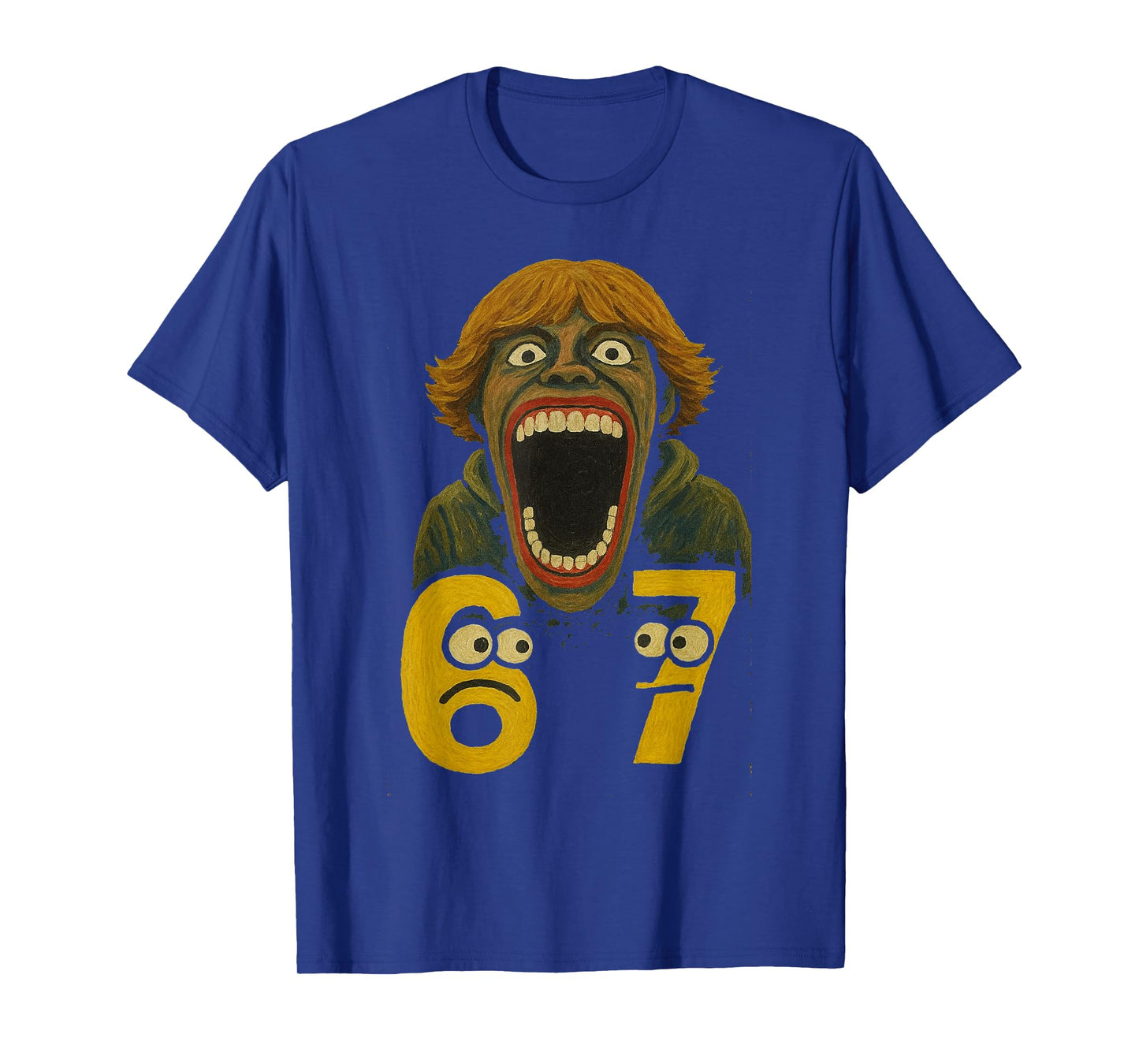 67 Six Seven 6 7 Meme Design Funny 6 7 T-Shirt