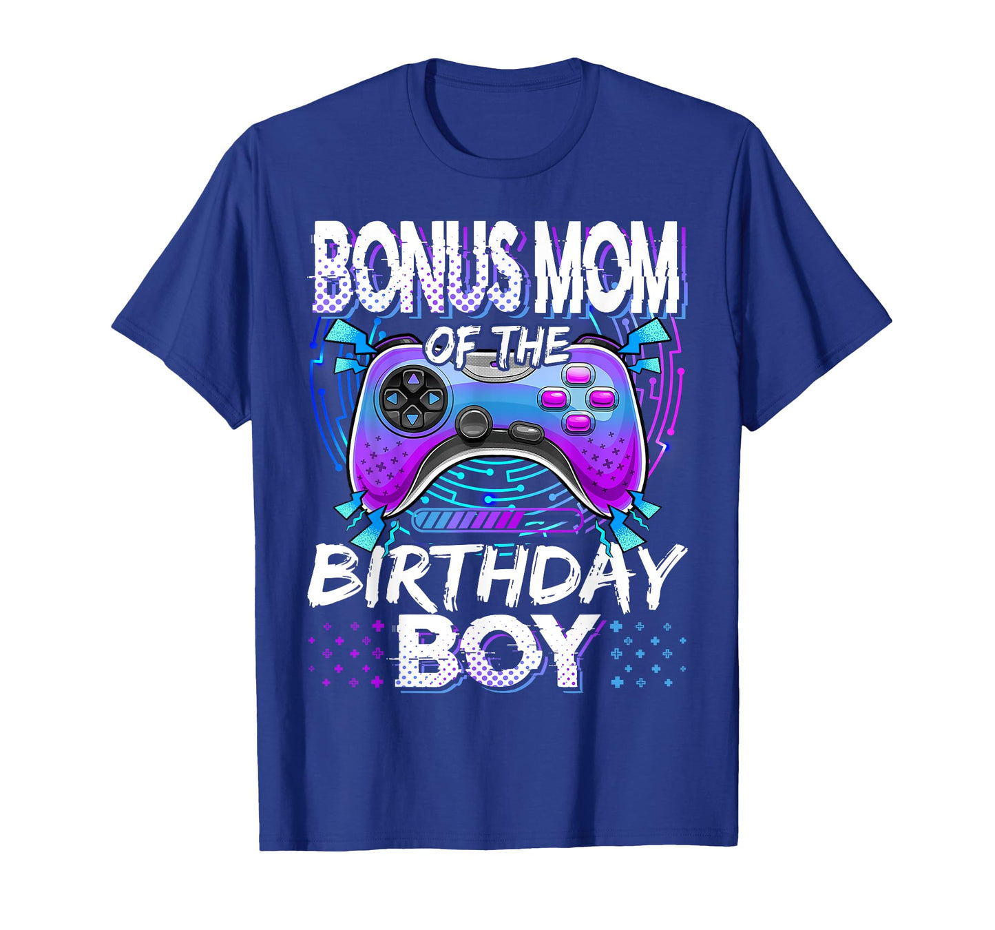 Bonus Mom Of The Birthday Boy Video Game Funny Bday Party T-Shirt