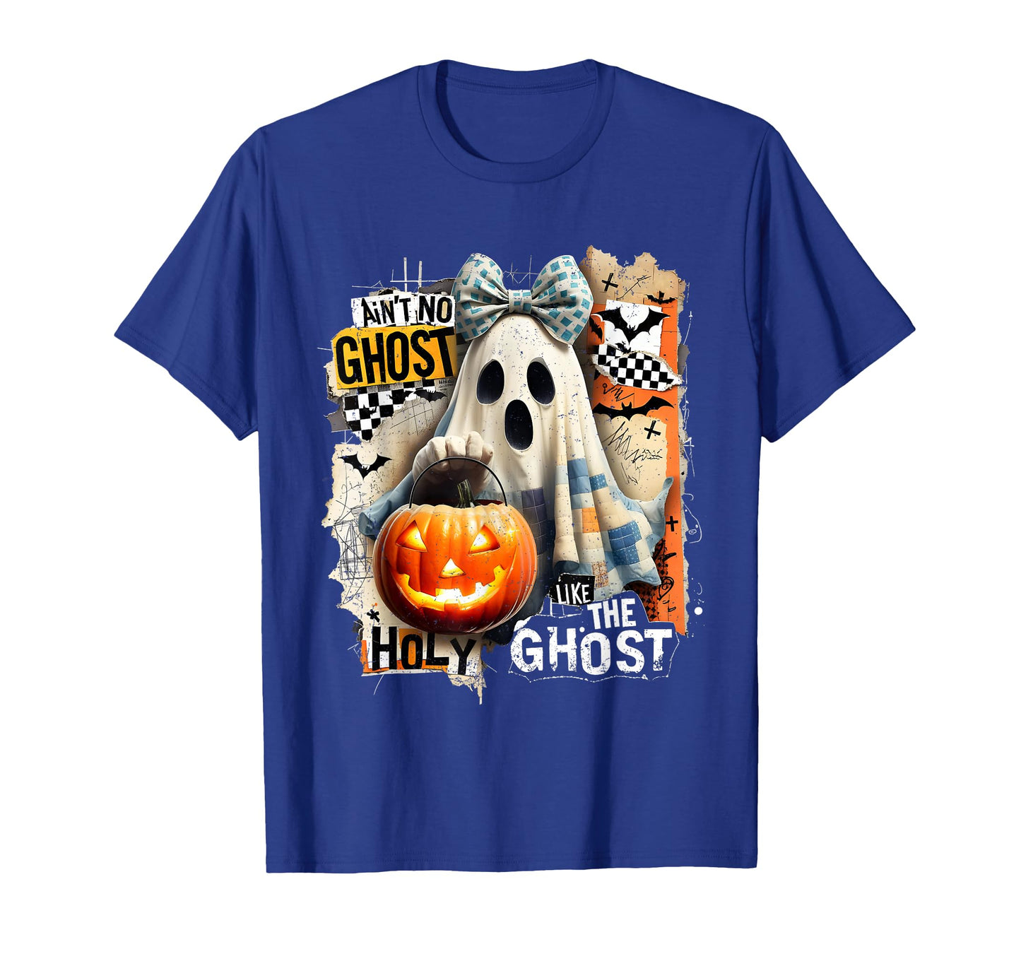 Ainβt No Ghost Like The Holy Spooky Halloween Design T-Shirt