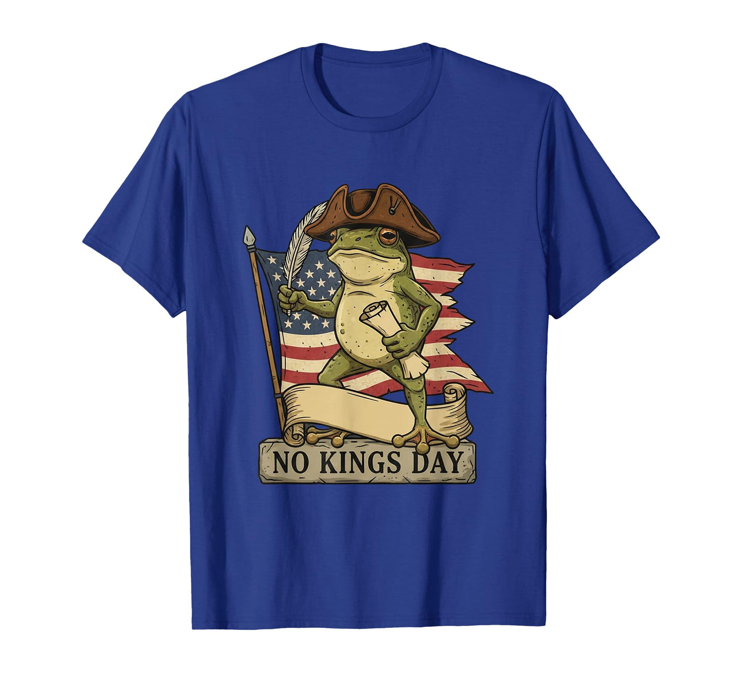 No Kings Day Portland Shirt Frog Protest T-Shirt