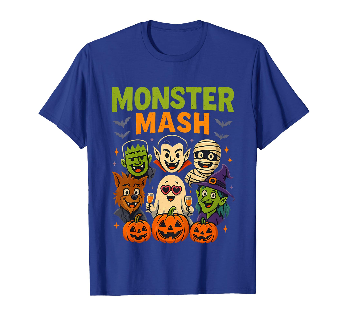 Kids Monster Mash Spooky Party Matching Outfit for Kids Parents H T-Shirt