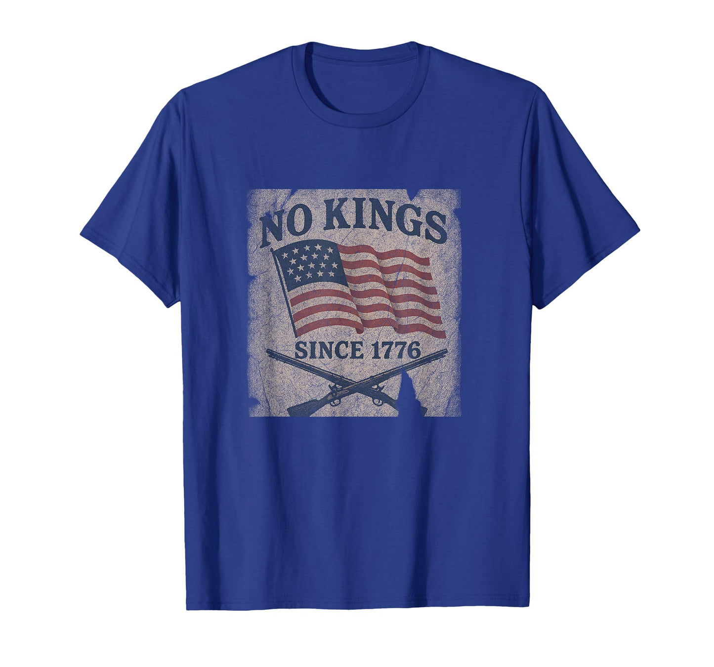 No Kings Since 1776 โ Patriotic Rebellion Design T-Shirt