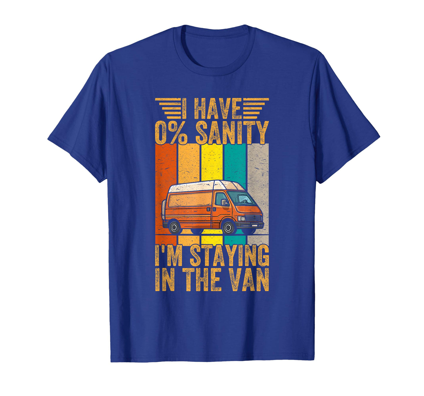 Funny Vintage I'm Staying In Tha Van Phasmophobia Men Women T-Shirt