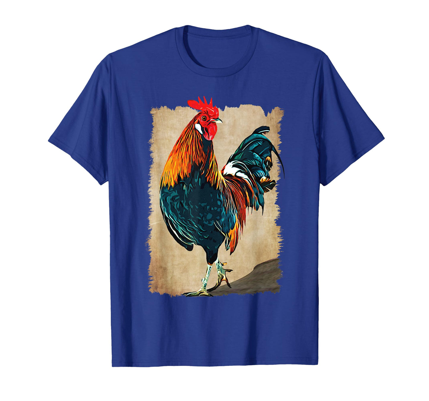 Rooster Shirt Cock Fight Chicken Vintage T-Shirt